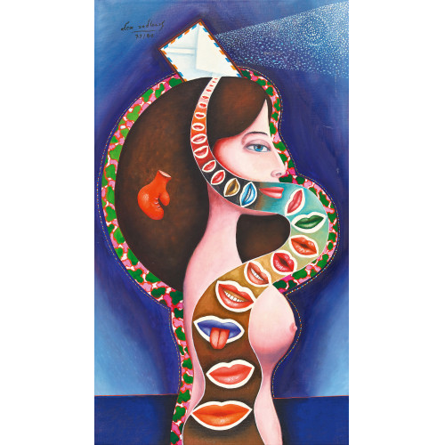 ALEX SADKOWSKY : Komposition mit weiblichem Akt (DOBIASCHOFSKY AUKTIONEN AG)