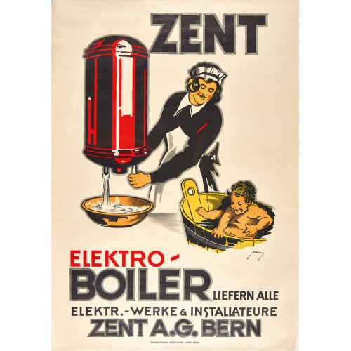 ARMIN BIEBER : 'Zent Elektro-Boiler' (DOBIASCHOFSKY AUKTIONEN AG)