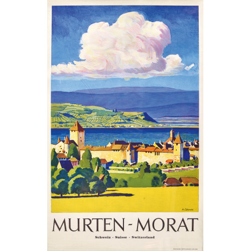 PLINIO ARMIN COLOMBI : 'Murten - Morat' (DOBIASCHOFSKY AUKTIONEN AG)