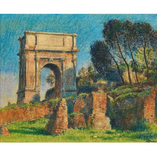 HENRI MARCEL ROBERT : Der Titusbogen in Rom (DOBIASCHOFSKY AUKTIONEN AG)
