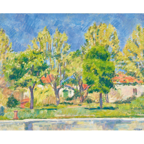 FRANCO MAZZONI : Sommerlandschaft (DOBIASCHOFSKY AUKTIONEN AG)