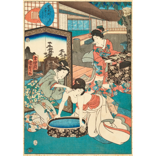 KUNISADA II UTAGAWA : Nr. 8, Aoi (DOBIASCHOFSKY AUKTIONEN AG)