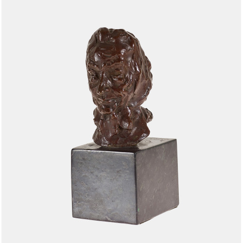 AUGUSTE DE (GEN. RODO) NIEDERH�USERN : T�te de vieille Bernoise (DOBIASCHOFSKY AUKTIONEN AG)