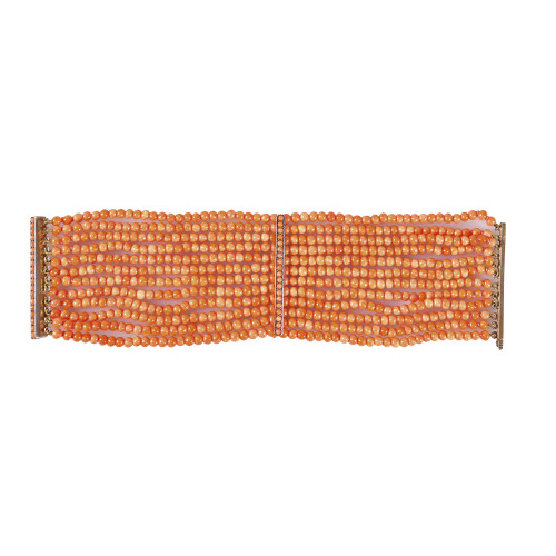 KORALLEN-BRACELET : (DOBIASCHOFSKY AUKTIONEN AG)