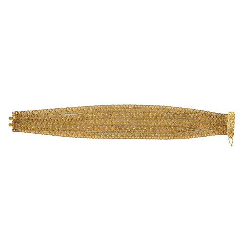 GOLD-BRACELET : UnoAerre, Arezzo (DOBIASCHOFSKY AUKTIONEN AG)