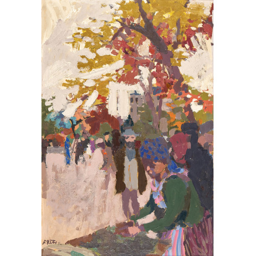 EUGEN FR�H : 'Herbst in der Stadt' (DOBIASCHOFSKY AUKTIONEN AG)