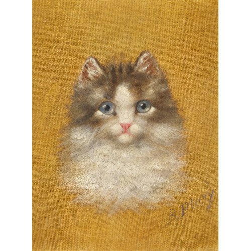 BURKHARD (GEN. KATZEN-FLURY) FLURY : Katze (DOBIASCHOFSKY AUKTIONEN AG)