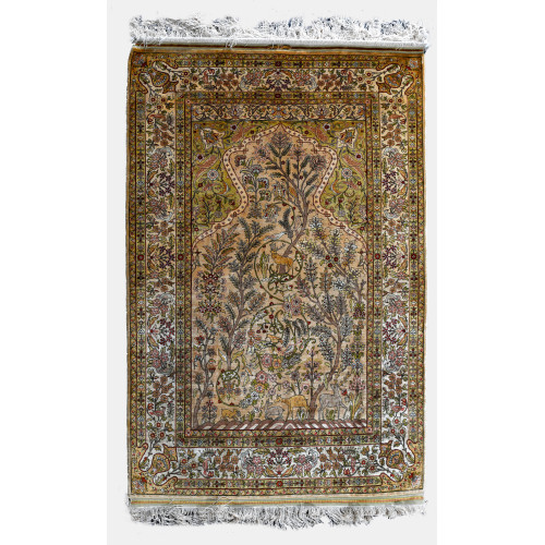 TEPPICH : Hereke/T�rkei, Seide (DOBIASCHOFSKY AUKTIONEN AG)