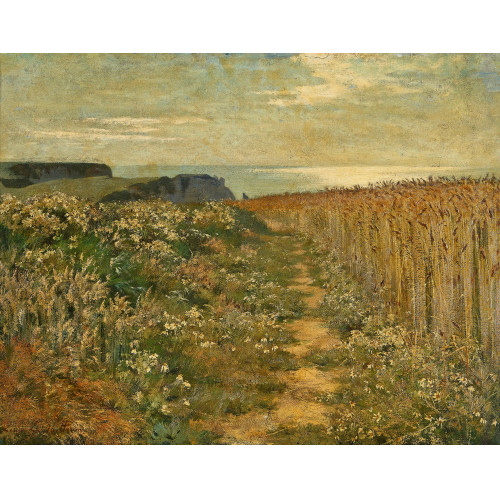 LOUIS LE POITTEVIN : Getreidefeld (DOBIASCHOFSKY AUKTIONEN AG)