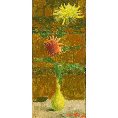 PETER THALMANN : 'Stilleben mit gelber Vase' (DOBIASCHOFSKY AUKTIONEN AG)
