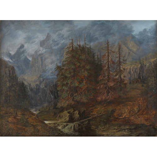 19. JH. SCHWEIZ : Rosenlauital im Herbst (DOBIASCHOFSKY AUKTIONEN AG)