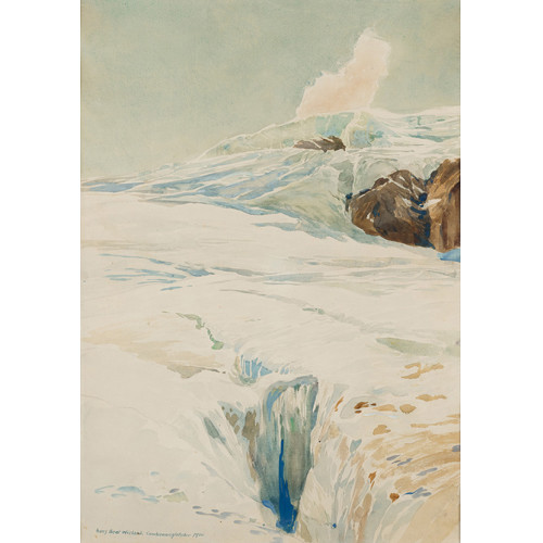 HANS BEAT WIELAND : 'Cambrenagletscher' (DOBIASCHOFSKY AUKTIONEN AG)