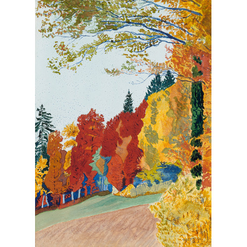 FRITZ KARL ZBINDEN : Herbstlandschaft (DOBIASCHOFSKY AUKTIONEN AG)