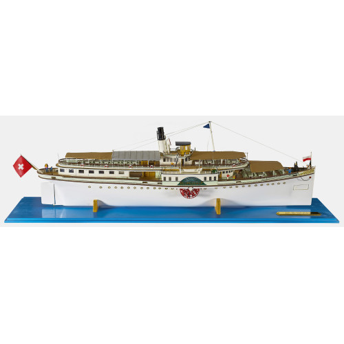 MODELLSCHIFF : Dampfschiff Bl�mlisalp, Schweiz 2007 (DOBIASCHOFSKY AUKTIONEN AG)