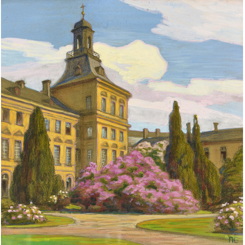 MARTHA CUNZ : 'Bonn - Hofgarten und Universit�t' (DOBIASCHOFSKY AUKTIONEN AG)