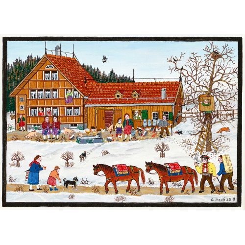 ANNA (EIGTL. JOSIPOVIC STAUB : Der erste Schnee (DOBIASCHOFSKY AUKTIONEN AG)