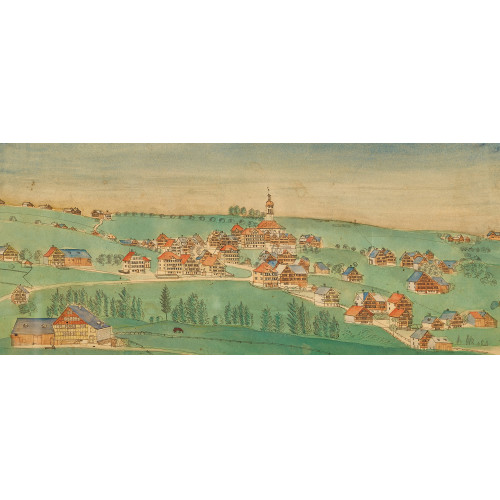 JOHANN JAKOB K�STLI : Ansicht von Speicher (DOBIASCHOFSKY AUKTIONEN AG)