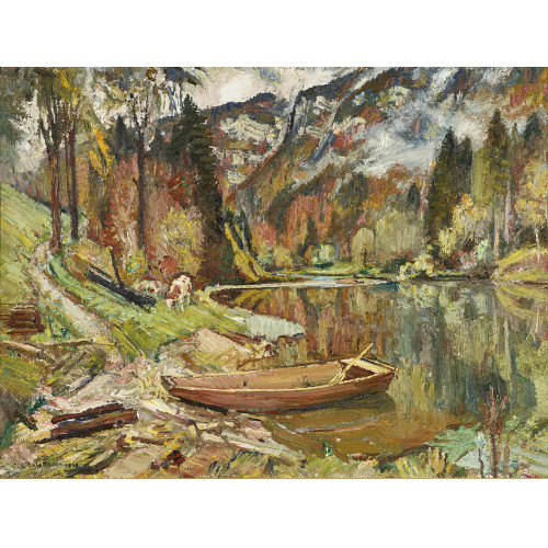 CHARLES L'EPLATTENIER : 'Le Doubs � Moron' (DOBIASCHOFSKY AUKTIONEN AG)