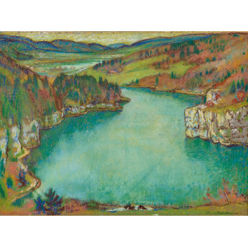CHARLES L'EPLATTENIER : Bassin de Doubs (DOBIASCHOFSKY AUKTIONEN AG)