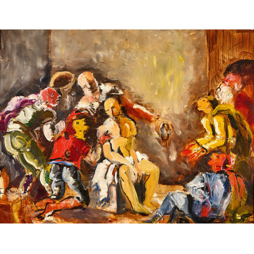 CHARLES GEORGES DUFRESNE : Die Verh�hnung Christi (DOBIASCHOFSKY AUKTIONEN AG)