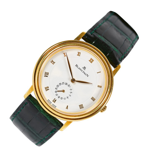 BLANCPAIN : Herrenarmbanduhr 'Villeret' (DOBIASCHOFSKY AUKTIONEN AG)