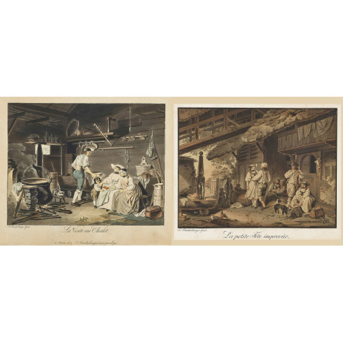SIGMUND FREUDENBERGER : Paar Bauernszenen (DOBIASCHOFSKY AUKTIONEN AG)