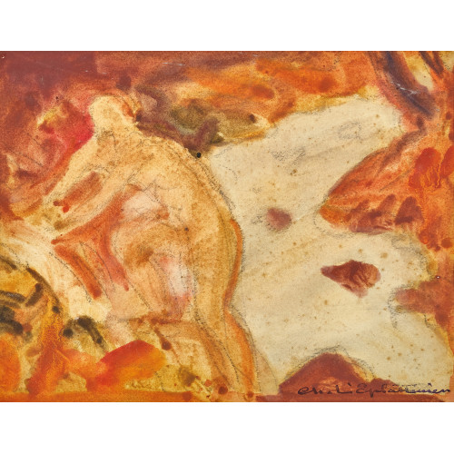 CHARLES L'EPLATTENIER : Femme debout (DOBIASCHOFSKY AUKTIONEN AG)