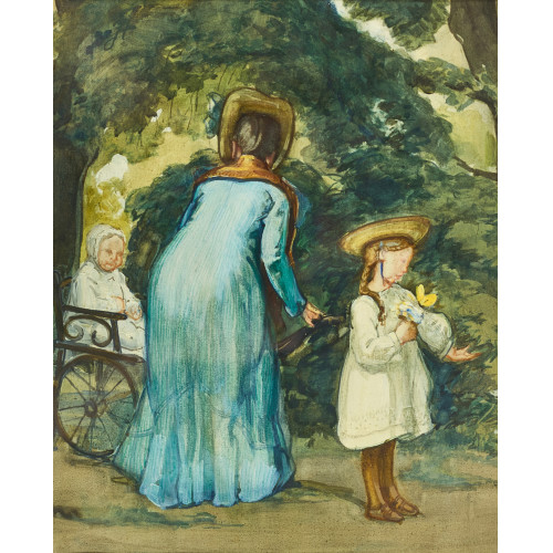 KARL ITSCHNER : Der Sonntagsausflug (DOBIASCHOFSKY AUKTIONEN AG)