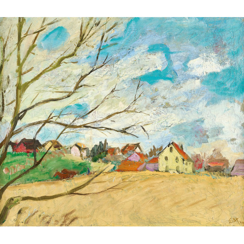 ERNST MORGENTHALER : 'Vorfr�hling in H�ngg' (DOBIASCHOFSKY AUKTIONEN AG)