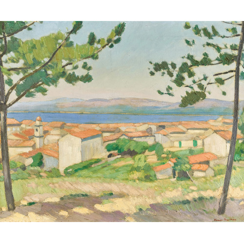 ERNEST HIRAM BR�LHART : S�dliche Landschaft (DOBIASCHOFSKY AUKTIONEN AG)