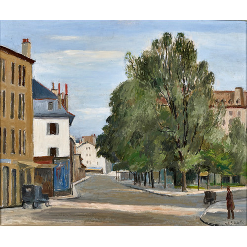 EUG�NE LOUIS MARTIN : 'Place Jargonnant' (DOBIASCHOFSKY AUKTIONEN AG)