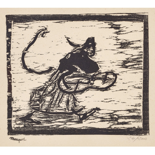 ALBERT MARQUET : Schreitende Frau mit B�ndel (DOBIASCHOFSKY AUKTIONEN AG)