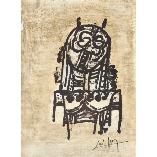 WIFREDO LAM : Ohne Titel (DOBIASCHOFSKY AUKTIONEN AG)