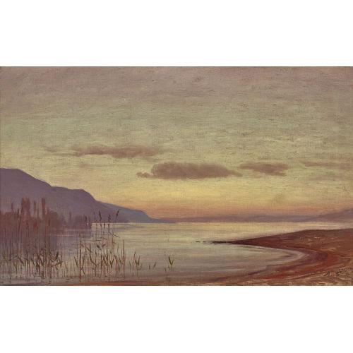 ALBERT HENRY JOHN GOS : Au bord du lac de Gen�ve � Villeneuve (DOBIASCHOFSKY AUKTIONEN AG)