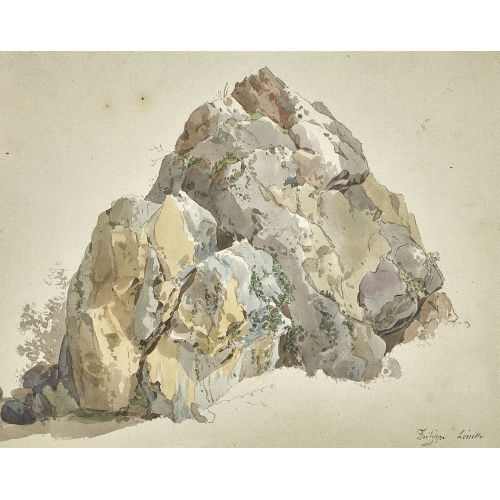 JEAN-ANTOINE LINCK : Roches � Posilippe (DOBIASCHOFSKY AUKTIONEN AG)