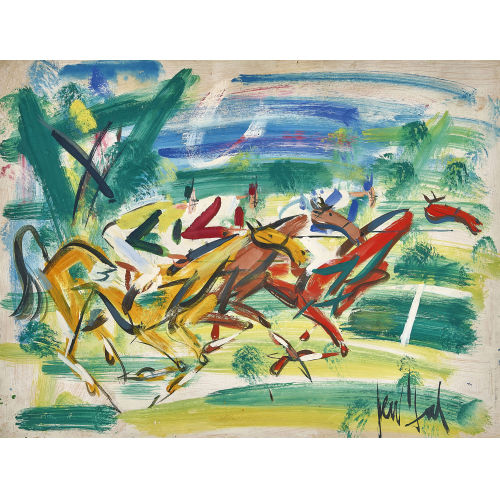 EUG�NE) GEN PAUL (EIGTL. PAUL : Course de cheval (DOBIASCHOFSKY AUKTIONEN AG)
