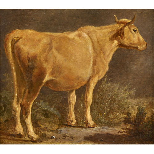 JACQUES-LAURENT AGASSE : La vache (DOBIASCHOFSKY AUKTIONEN AG)
