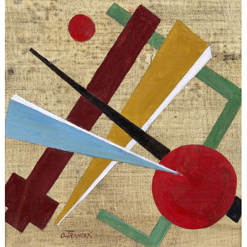OSCAR TRONECK : Composition g�om�trique (DOBIASCHOFSKY AUKTIONEN AG)