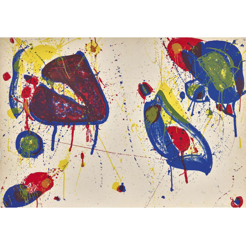 SAM FRANCIS : 'Heart Stone' (DOBIASCHOFSKY AUKTIONEN AG)
