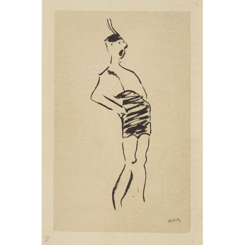 ALBERT MARQUET : Stehender Mann (DOBIASCHOFSKY AUKTIONEN AG)