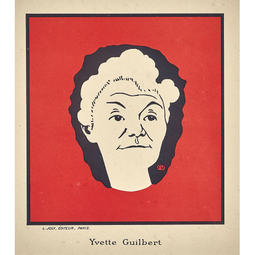 F�LIX VALLOTTON : 'Yvette Guilbert' (DOBIASCHOFSKY AUKTIONEN AG)