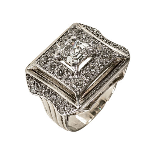 DIAMANT-RING : (DOBIASCHOFSKY AUKTIONEN AG)