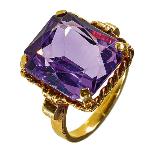 AMETHYST-RING : (DOBIASCHOFSKY AUKTIONEN AG)