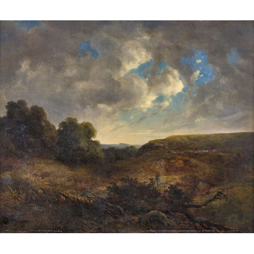 ALEXANDRE CALAME : Abendliche Gewitterlandschaft (DOBIASCHOFSKY AUKTIONEN AG)