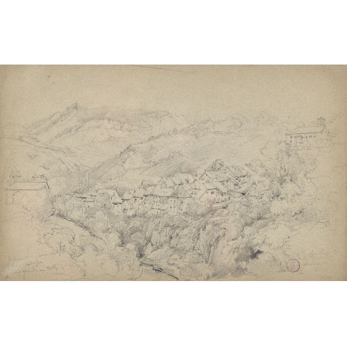 ALEXANDRE CALAME : 'Sur la route d'Aix-le-Bains � Annecy' (DOBIASCHOFSKY AUKTIONEN AG)