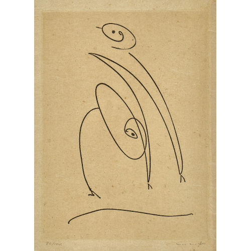 MAX ERNST : 'Tout en un plus deux' (DOBIASCHOFSKY AUKTIONEN AG)