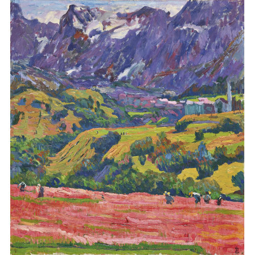 GIOVANNI GIACOMETTI : 'Frhling im Bergell' (DOBIASCHOFSKY AUKTIONEN AG)