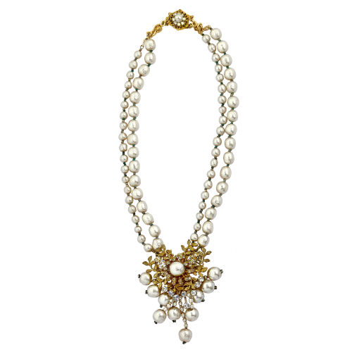 COLLIER : Miriam Haskell, um 1950 (DOBIASCHOFSKY AUKTIONEN AG)