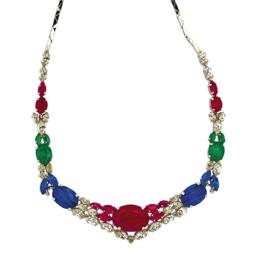 COLLIER : Henkel & Grosse f�r Christian Dior, Pforzheim (DOBIASCHOFSKY AUKTIONEN AG)