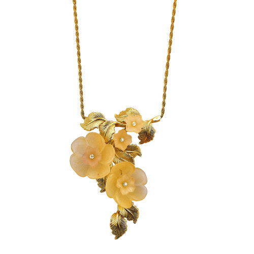 COLLIER : Henkel & Grosse f�r Christian Dior, Pforzheim (DOBIASCHOFSKY AUKTIONEN AG)